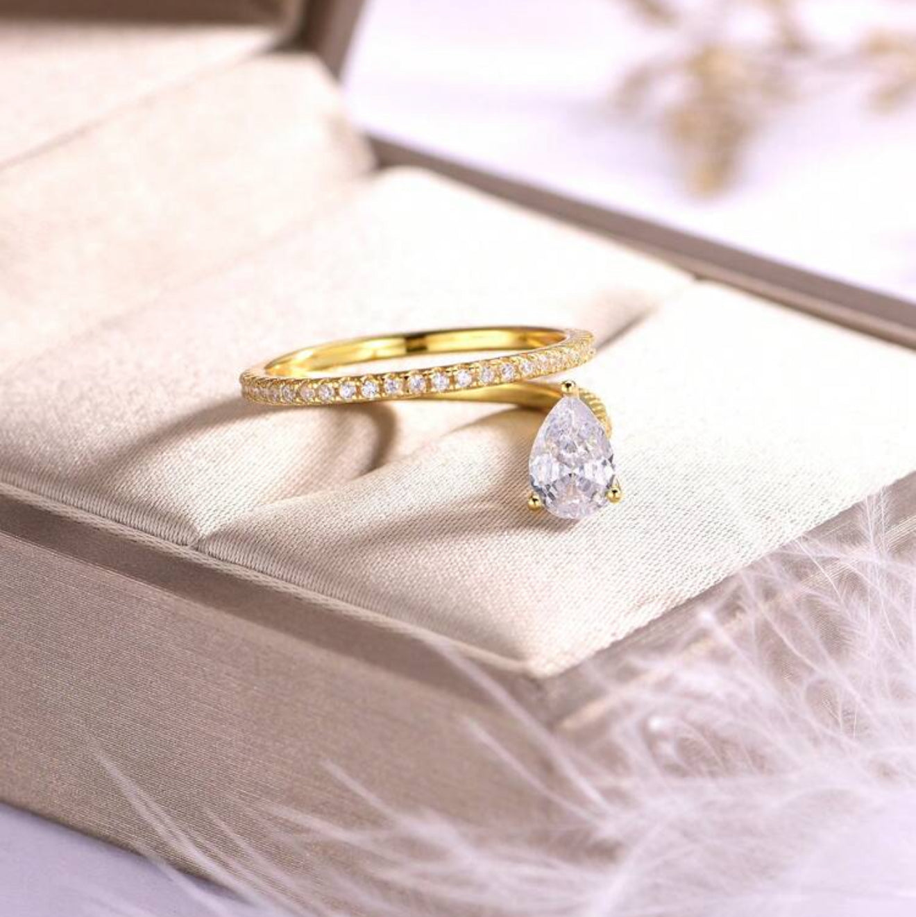 Rain drop ring