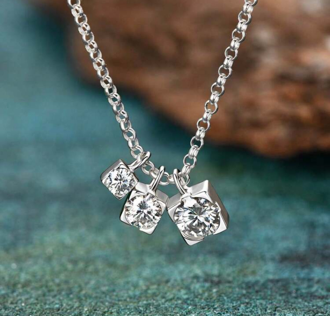 Dice necklace