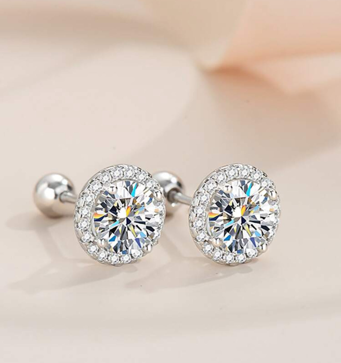 Stud earrings
