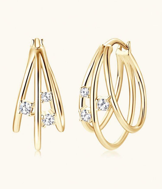 Trio earrings