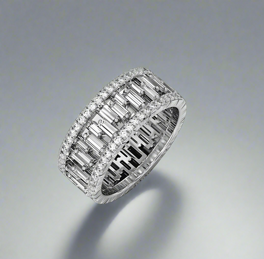 Luxury eternity ring