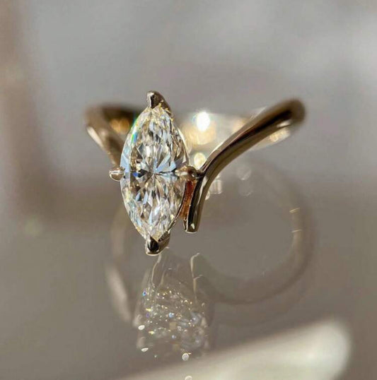Marquise ring
